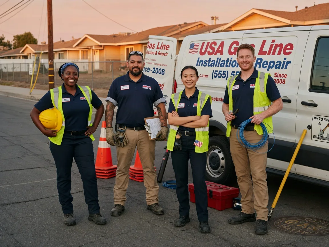 Gas Line Installation company in Angels Camp, CA